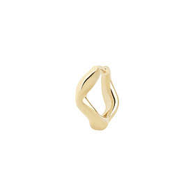Maria Black Anil 6 Huggie Goldplated Silver (One)