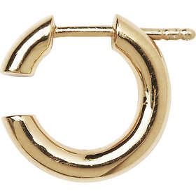 Maria Black Disrupted 14 Hoop Goldplated Silver (One)
