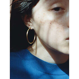 Maria Black Senorita 25 Hoops Goldplated Silver (Pair)