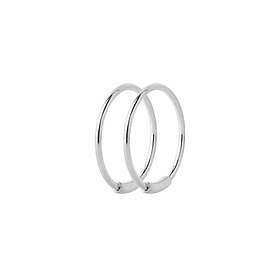Maria Black Basic 12 Hoops Silver