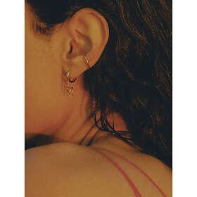 Maria Black Twin Mini Ear Cuff Goldplated Silver