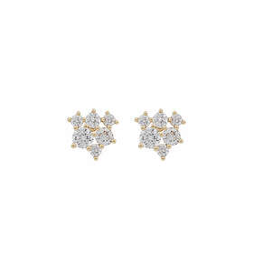 Snö Of Sweden Copenhagen ear Gold/clear-Onesize