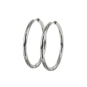 astrid&agnes LUCY PLAIN Örhängen 35mm Stål