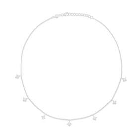 Carolina Gynning Time to glow Halsband Silver 42+3cm