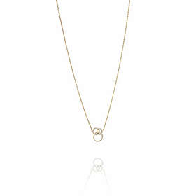 Efva Attling Bubbles & Stars Halsband Guld