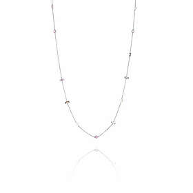 Efva Attling Dreams & Pearls Flow Halsband Silver 80cm