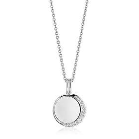 Sif Jakobs PORTOFINO halsband vita Zirkoner (silver) 45-60 cm
