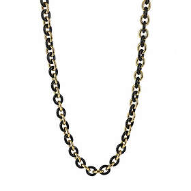 astrid&agnes RUBY Small Halsband Svart/Guld