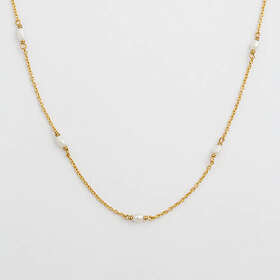 Syster P Treasure Multi Pearl Halsband Gold