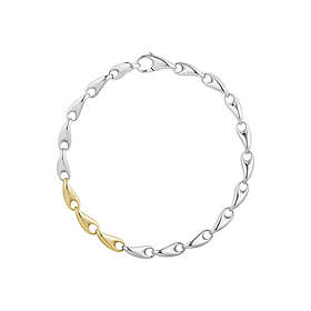 Georg Jensen REFLECT SLIM Armband Silver Guld XL
