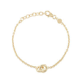 Carolina Gynning The knot mini Armband Guld