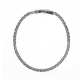 CU Jewellery Bear zigzag brace armband Silver 21 cm