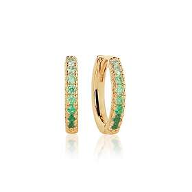 Sif Jakobs Ellera Medio Förgyllt Silver Örhängen Med Zirconia SJ-E2859-GGR-YG