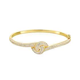 Sif Jakobs Bangle Imperia Förgyllt Silver Armband Med Zirconia SJ-BG10752-CZ-YG