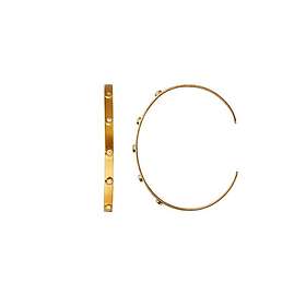 Stine A. angle With Five Flow Stones förgyllt silver Armband Med Zirconia