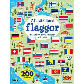 All världens flaggor : faktabok med klistermärken