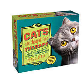 Cats Are Cheaper Than Therapy 2025 Day-to-Day Calendar