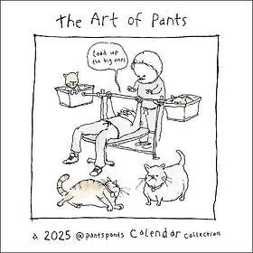 The Art of Pants 2025 Wall Calendar