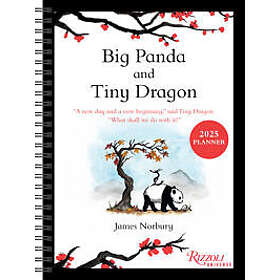 Big Panda and Tiny Dragon 12-Month 2025 Planner Calendar