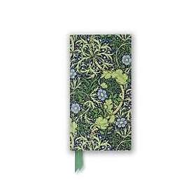 William Morris : Seaweed (Foiled Slimline Journal)