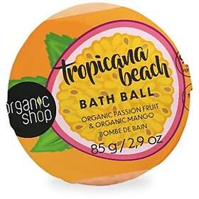 Organic Shop Bath Ball Tropicana Beach Passion & Mango 85g