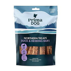 PrimaDog Northern Bars Hundtugg Anka & Sill 150g