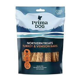 PrimaDog Northern Bars Hundtugg Kalkon & Hjort 150g