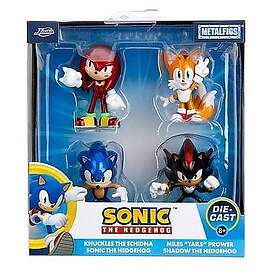 Sonic Metallfigurer 4-Pack 2,5"