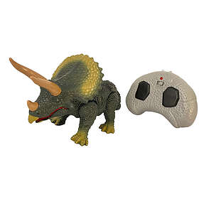 Leksaksaffären Real Wild Walk & Roar Triceratops med handkontroll