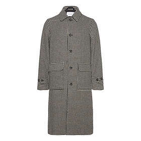 Les Deux Maximilian Houndstooth Wool Coat (Dam) 