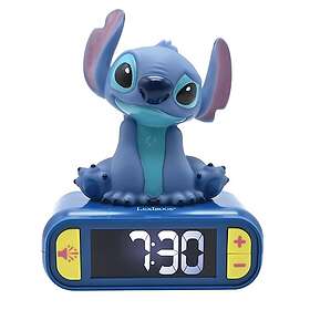 Disney Stitch Väckarklocka med Nattljus och Ljud