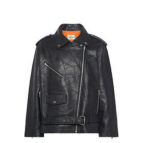 Mads Nørgaard Patch Leather Berline Jacket (Dam)