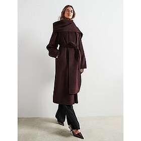 Mango Wool Coat With Handmade Belt (Dam)