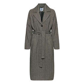 Minus Msnatalie Woolen Belted Coat (Dam)