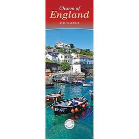 Charm of England Slim Calendar 2025