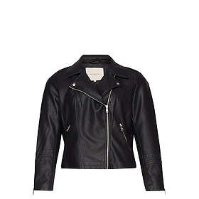 Only Carmakoma Caremmy Faux Leather Biker Jacket (Dam)