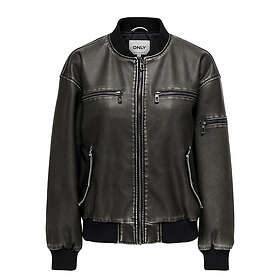 Only Onlhalli Faux Leath Over Bomber Jacket (Dam)