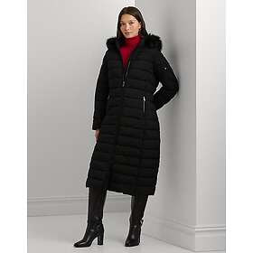 Ralph Lauren Faux-Fur-Trim Quilted Hooded Coat (Dam)
