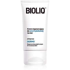 Bioliq Dermo Regenererande nattkräm för hud med akne 50ml