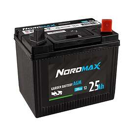 Nordmax Garden Agm-batteri 12 V, 25 Ah