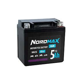 Nordmax Nmz Motorcykelbatteri Agm 12 V, 18 Ah