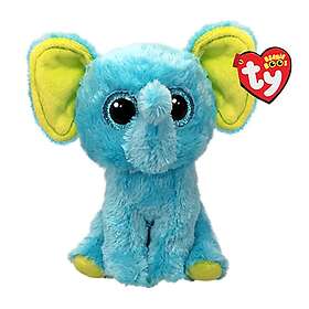 TY Beanie Boos Blue Elephant Trunkles