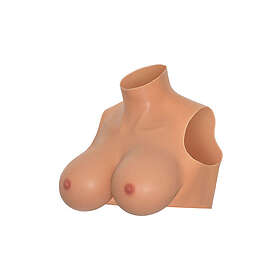 Hidden Desire Alter Ego Wearable E-Cup Breasts Top with High Neck