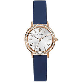 Guess GW0591L1 Tri Luxe Silverfärgad/Gummi Ø32 mm
