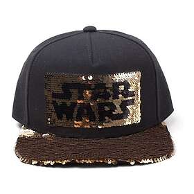 Star Wars Difuzed Logo Sequins Snapback