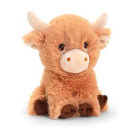 Keel Toys eco gosedjur higland cow 18 cm