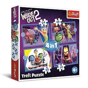 Trefl DISNEY Inside Out 2 pussel Set 4 in 1