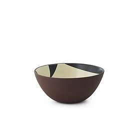 Normann Copenhagen Line skål Ø23 cm Brun-beige-svart