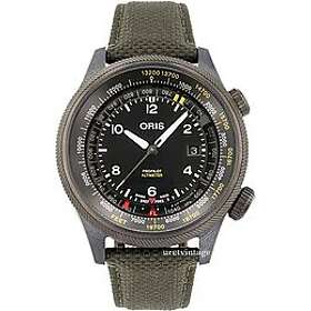 Oris 01 793 7775 8734-SET Propilot Svart/Textil Ø47 mm