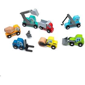 UMU Toys Construction vehicles aktiviteter leksak av trä